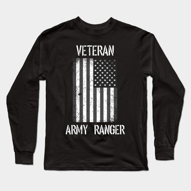 ARMY RANGER VET Long Sleeve T-Shirt by islander